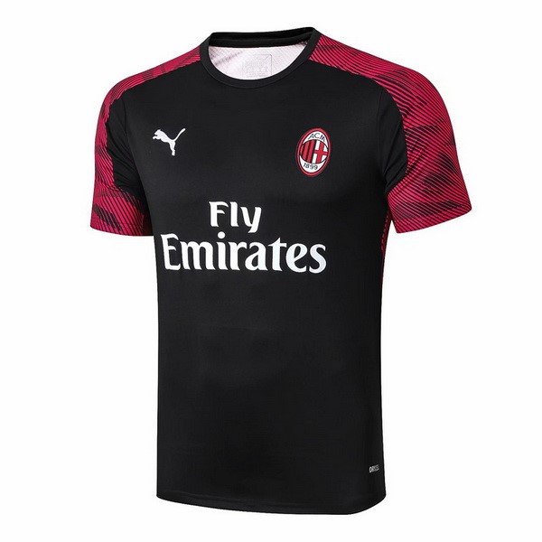 Trainingsshirt AC Milan 2019-20 Rote Schwarz Fussballtrikots Günstig